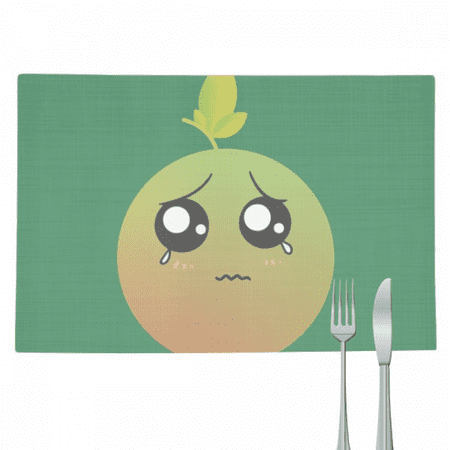 Lovely Cartoon Cry Orange Face Placemat Pad Kitchen Woven Heat Resistant Cushion Rectangle
Lovely Cartoon Cry Orange Face Placemat Pad Kitchen Woven Heat Resistant Cushion Rectangle