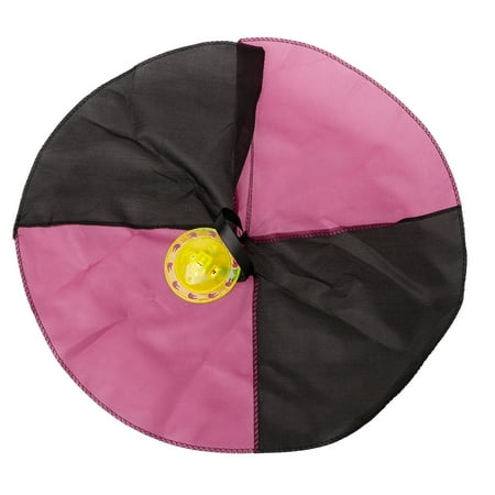 Mini Hand Throwing Flash Light Parachute UFO Toys Kid Outdoor Public Park Sports
