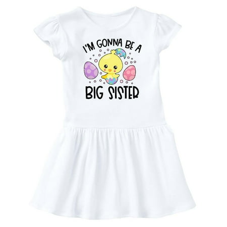 Inktastic Easter I m Gonna Be a Big Sister with Purple and Pink Eggs Gift Baby Girl Dress
Inktastic Easter I m Gonna Be a Big Sister with Purple and Pink Eggs Gift Baby Girl Dress