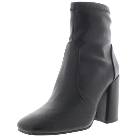 Madden Girl Womens Wiink Patent Dress Boot Ankle Boots