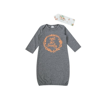 VIKING GLORY Newborn Baby Girl Sleepwear Nightgown Floral Sleeping Gown Headband Sleeping Bags Coming Home Outfits 0-6Months
VIKING GLORY Newborn Baby Girl Sleepwear Nightgown Floral Sleeping Gown Headband Sleeping Bags Coming Home Outfits 0-6Months