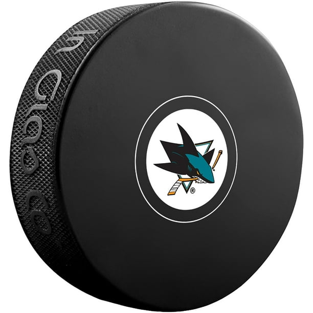 San Jose Sharks Unsigned InGlasCo Autograph Model Hockey Puck - Fanatics Authentic Certified