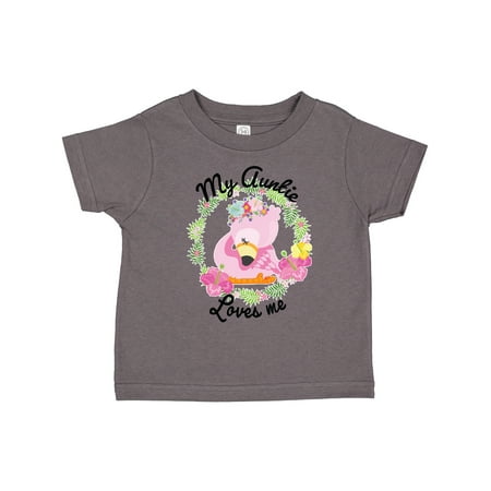 Inktastic Baby Flamingo My Auntie Loves Me with Flower Wreath Boys or Girls Toddler T-Shirt
Inktastic Baby Flamingo My Auntie Loves Me with Flower Wreath Boys or Girls Toddler T-Shirt