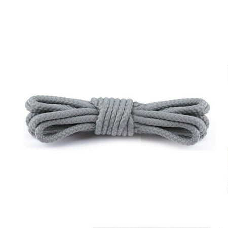 Shoe Laces Short 80-160cm Round Flat Black Brown mixed colours Laces-light grey