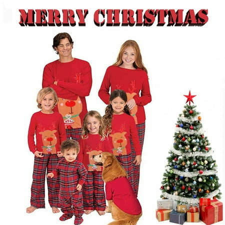 Family Matching Christmas Pajamas Sets Plaid Deer Print Sleepwear Holiday Xmas Loungewear Jammies Pjs for Adult Kids Baby
Family Matching Christmas Pajamas Sets Plaid Deer Print Sleepwear Holiday Xmas Loungewear Jammies Pjs for Adult Kids Baby