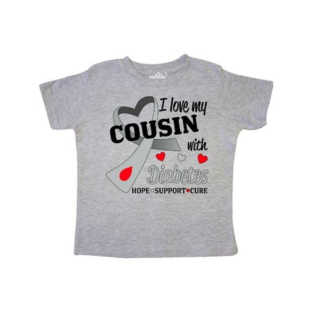 Inktastic I Love My Cousin with Diabetes Gift Toddler Boy or Toddler Girl T-Shirt
Inktastic I Love My Cousin with Diabetes Gift Toddler Boy or Toddler Girl T-Shirt