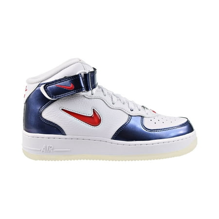 

Nike Air Force 1 Mid Independence Day Men s Shoes White-Navy dh5623-101