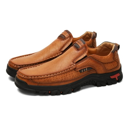 Men s Stitching PU Leather Loafers Anti-skid Wear Resistant Slip On Shoes For Outdoor Walking Running Spring Autumn
Men s Stitching PU Leather Loafers Anti-skid Wear Resistant Slip On Shoes For Outdoor Walking Running Spring Autumn