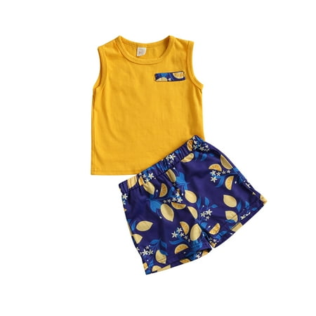 One opening 2 Pcs Infant Summer Outfits Baby Casual Sleeveless Patchwork Tank Top + Printed Shorts
One opening 2 Pcs Infant Summer Outfits Baby Casual Sleeveless Patchwork Tank Top + Printed Shorts
