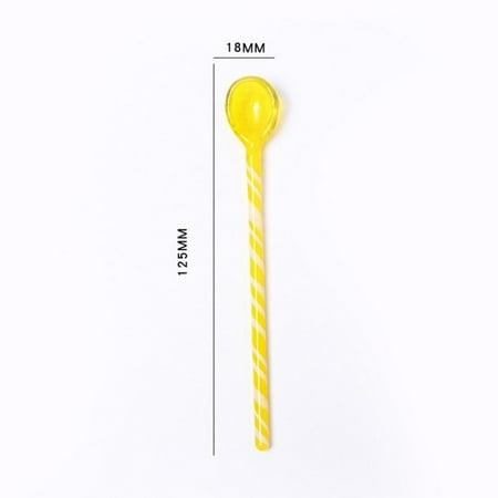 Lovely Colorful Glass Mixing Spoon Long Handle Glass Spoon For Fruit Juice Coffee Ice Mixing Spoon Tableware New Arrival US
Lovely Colorful Glass Mixing Spoon Long Handle Glass Spoon For Fruit Juice Coffee Ice Mixing Spoon Tableware New Arrival US