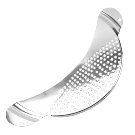 Hi.FANCY Pot Strainer Stainless Steel Water Filter Pan Moon-shaped Colander Fruits Vegetables Sieve
Hi.FANCY Pot Strainer Stainless Steel Water Filter Pan Moon-shaped Colander Fruits Vegetables Sieve