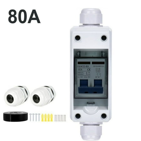 PV disconnector DC/ AC240V solar energy disconnector new waterproof box