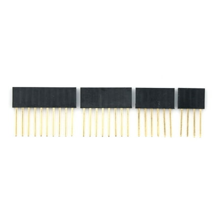 (A4)10pcs 2.54 mm Stackable Long Legs Femal Header For Arduino Shield
