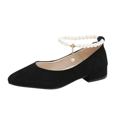 Qufokar Ladies Flat Sandals Pearl Sandals Flat for Women Summer New Pointed Toe Low Heel Mary Jane Shoes Vintage French Pearl Flat Fairy Shoes Daisy Sandals for Women
Qufokar Ladies Flat Sandals Pearl Sandals Flat for Women Summer New Pointed Toe Low Heel Mary Jane Shoes Vintage French Pearl Flat Fairy Shoes Daisy Sandals for Women