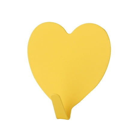 Wuztai Hooks for Hanging Hook Towel Hooks Female Heart Love Sticky Hook Stainless Steel Bead Heart-shaped Sticky Hook Yellow
Wuztai Hooks for Hanging Hook Towel Hooks Female Heart Love Sticky Hook Stainless Steel Bead Heart-shaped Sticky Hook Yellow