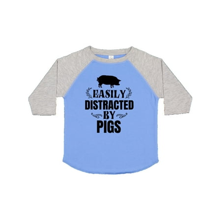 Inktastic Easily Distracted by Pigs Gift Toddler Boy or Toddler Girl T-Shirt 
Inktastic Easily Distracted by Pigs Gift Toddler Boy or Toddler Girl T-Shirt