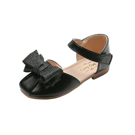 DNDKILG Children Girl s Bowknot Ballet Shoes Child Party School Wedding Non-Slip Summer Sandals Black 3.5Y-10Y
DNDKILG Children Girl s Bowknot Ballet Shoes Child Party School Wedding Non-Slip Summer Sandals Black 3.5Y-10Y