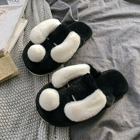 CoCopeaunt Women Slippers Warm Plush Home Shoes 2022 Fashion Thick Bottom Soft Fluffy Couple Cotton Indoor Cartoon Animal Shape Slippers
CoCopeaunt Women Slippers Warm Plush Home Shoes 2022 Fashion Thick Bottom Soft Fluffy Couple Cotton Indoor Cartoon Animal Shape Slippers
