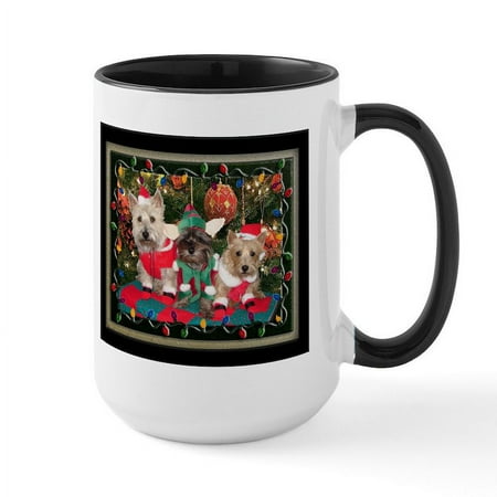 CafePress - Jingle All The Way Large Mug - 15 oz Ceramic Large Mug