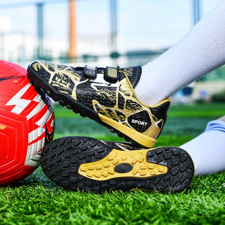Kids Students Football Sport Training Cleats Soccer Shoes Sneakers