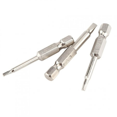 Greensen 5pcs 50mm 1/4 Hex Shank Screwdriver Bits Δ1.8/Δ2.0/Δ2.3/Δ2.7/Δ3.0 Strong Magnetism Screwdriver Bit
Greensen 5pcs 50mm 1/4 Hex Shank Screwdriver Bits Δ1.8/Δ2.0/Δ2.3/Δ2.7/Δ3.0 Strong Magnetism Screwdriver Bit