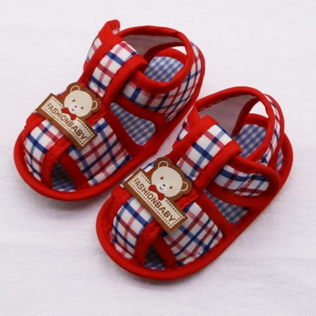 Baby Toddler Girls Boys Bear Pattern Hollow Sandals - Soft Rubber Sole Leather Baby Walking Shoes(Infant/Toddler) Red S-L
Baby Toddler Girls Boys Bear Pattern Hollow Sandals - Soft Rubber Sole Leather Baby Walking Shoes(Infant/Toddler) Red S-L