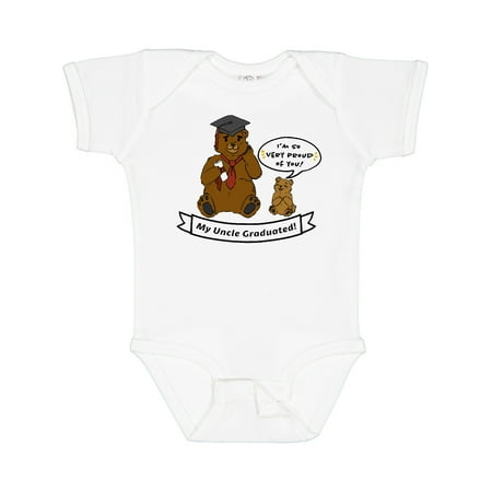 Inktastic I m So Very Proud of You-My Uncle Graduated Bears Gift Baby Boy or Baby Girl Bodysuit
Inktastic I m So Very Proud of You-My Uncle Graduated Bears Gift Baby Boy or Baby Girl Bodysuit
