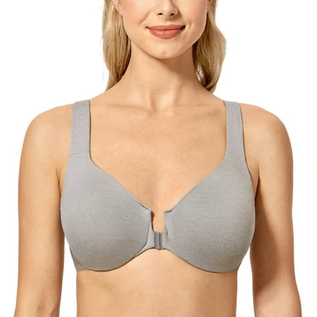 DELIMIRA Women s Front Closure Racerback Underwire Full Coverage Unlined Bra
DELIMIRA Women s Front Closure Racerback Underwire Full Coverage Unlined Bra