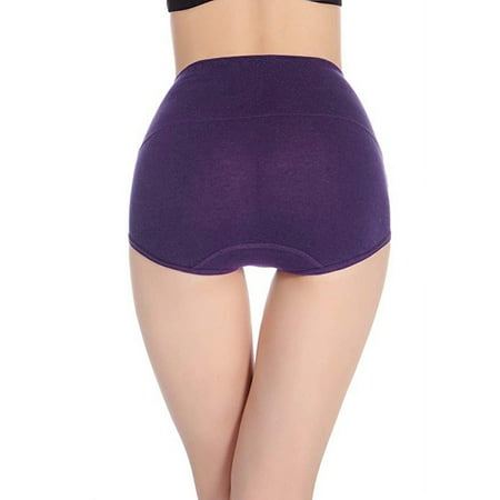 WZHKSN Female Lace Panties Purple Breathable Briefs 1-Pack