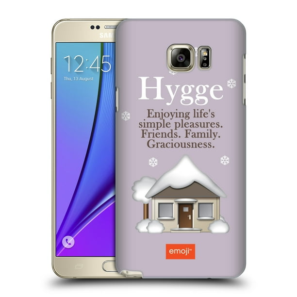OFFICIAL EMOJI WINTER QUOTES HARD BACK CASE FOR SAMSUNG PHONES 1