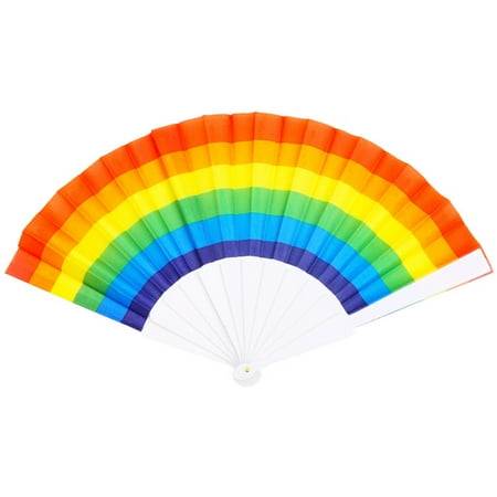 Megawheels Pride Fan | Rainbow Folding Fans | Colorful Hand Held Fan Rainbow Party Decoration LGBT Pride Month Fans Hand Folding Fans for Festival Party Procession
Megawheels Pride Fan | Rainbow Folding Fans | Colorful Hand Held Fan Rainbow Party Decoration LGBT Pride Month Fans Hand Folding Fans for Festival Party Procession