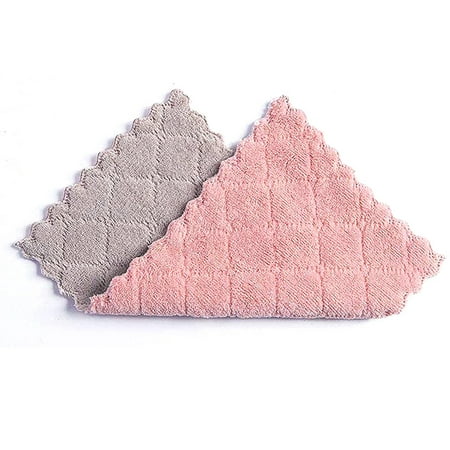 1Pcs Kitchen Dishcloths Reusable Dish Towels Super Absorbent Coral Fleece Cleaning Cloths Washable Fast Drying Rags
1Pcs Kitchen Dishcloths Reusable Dish Towels Super Absorbent Coral Fleece Cleaning Cloths Washable Fast Drying Rags