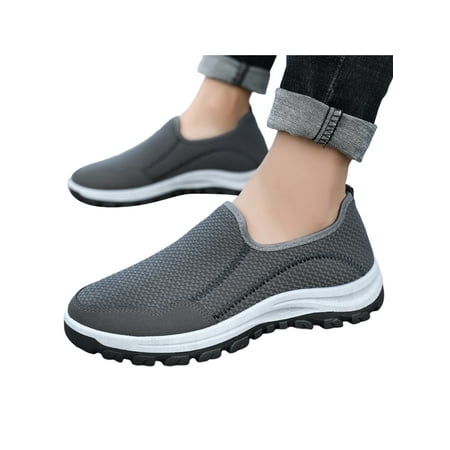 Zodanni Men Walking Shoes Slip On Sneakers Mesh Running Shoe Breathable Sneaker Mens Outdoor Lightweight Round Toe Flats Gray 7
Zodanni Men Walking Shoes Slip On Sneakers Mesh Running Shoe Breathable Sneaker Mens Outdoor Lightweight Round Toe Flats Gray 7