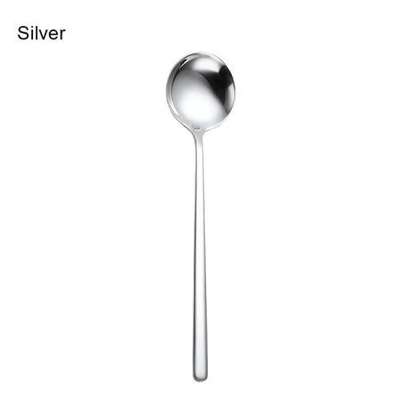 Stainless Steel Spoon Korean Style Spoon Household Exquisite Long Handle Spoon Soup Bibimbap Spoon New
Stainless Steel Spoon Korean Style Spoon Household Exquisite Long Handle Spoon Soup Bibimbap Spoon New