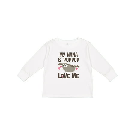 Inktastic Nana and PopPop Love Me Outfit Gift Toddler Toddler Girl Long Sleeve T-Shirt
Inktastic Nana and PopPop Love Me Outfit Gift Toddler Toddler Girl Long Sleeve T-Shirt