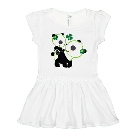 Inktastic Irish Panda Mom and Cub St Patricks Day Gift Toddler Girl Dress
