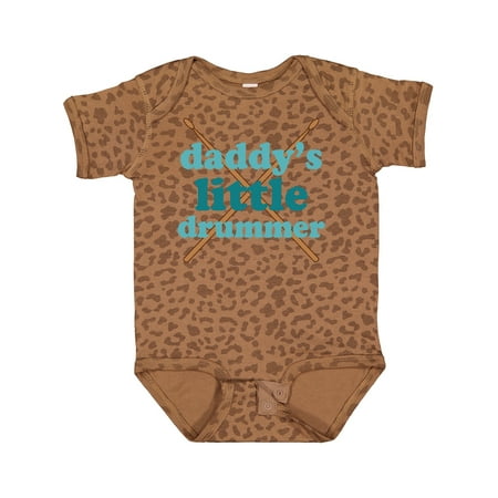 Inktastic Daddy s Little Drummer Gift Baby Boy or Baby Girl Bodysuit
