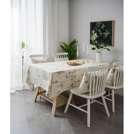 Nvzi -b cotton linen printed retro tablecloth restaurant fabric dining table cloth tablecloth desktop decoration (gray 160 * 140cm)
Nvzi -b cotton linen printed retro tablecloth restaurant fabric dining table cloth tablecloth desktop decoration (gray 160 * 140cm)