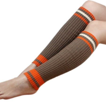 YUUZONE Women Ribbed Knit Leg Warmers Sports Style Contrast Color Striped Boots Socks
YUUZONE Women Ribbed Knit Leg Warmers Sports Style Contrast Color Striped Boots Socks