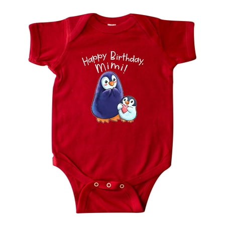 Inktastic Happy Birthday Mimi!- Cute Penguins Gift Baby Boy or Baby Girl Bodysuit
Inktastic Happy Birthday Mimi!- Cute Penguins Gift Baby Boy or Baby Girl Bodysuit
