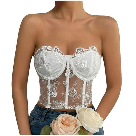 DNDKILG Womens Stretch Gentle Ultimate Lift Bandeau Bras Shapewear Bandeau Bra for Large Breasts White M
DNDKILG Womens Stretch Gentle Ultimate Lift Bandeau Bras Shapewear Bandeau Bra for Large Breasts White M