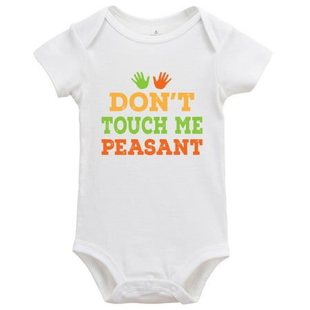 Don t Touch Me Peasant Baby Bodysuit Long Sleeve Playsuit Infant Clothes
Don t Touch Me Peasant Baby Bodysuit Long Sleeve Playsuit Infant Clothes