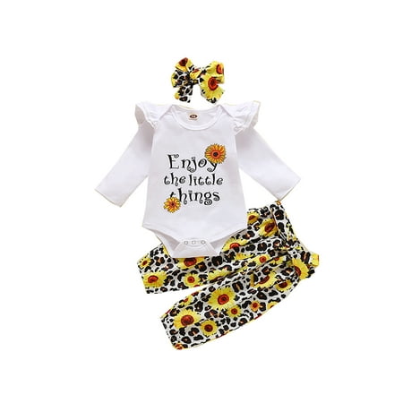 JYYYBF 3PCS Newborn Toddler Baby Girls Clothes Ruffle Romper Letter Print Top Floral Pants Headband Outfits Set White 6-12 Months
JYYYBF 3PCS Newborn Toddler Baby Girls Clothes Ruffle Romper Letter Print Top Floral Pants Headband Outfits Set White 6-12 Months