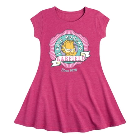 Garfield - I Hate Mondays Badge - Toddler And Youth Girls Fit And Flare Dress
Garfield - I Hate Mondays Badge - Toddler And Youth Girls Fit And Flare Dress