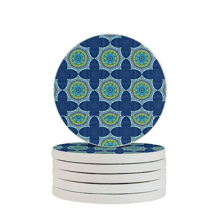 Circular Drink Coasters Set Vintage Decorative Pattern Beautiful Home Decor Diatomite Heat-Resistant Diatomite Protect Table Countertop
Circular Drink Coasters Set Vintage Decorative Pattern Beautiful Home Decor Diatomite Heat-Resistant Diatomite Protect Table Countertop
