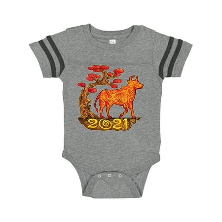 Inktastic 2021 Year of the Ox New Years Gift Baby Boy or Baby Girl Bodysuit
Inktastic 2021 Year of the Ox New Years Gift Baby Boy or Baby Girl Bodysuit