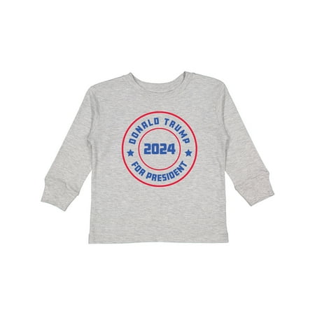Inktastic Trump for President 2024 Badge Red White and Blue Gift Toddler Boy or Toddler Girl Long Sleeve T-Shirt
Inktastic Trump for President 2024 Badge Red White and Blue Gift Toddler Boy or Toddler Girl Long Sleeve T-Shirt