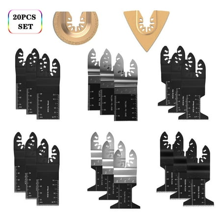 20pcs Multi-Function Bi-metal Precision Saw Blade Oscillating Multitool Saw Blade
20pcs Multi-Function Bi-metal Precision Saw Blade Oscillating Multitool Saw Blade
