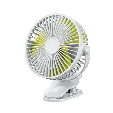 Clip On Fan 5 Speeds Small USB Fan with Strong Airflow Clip & Desk Fan - Ultra Quiet Operation for Office Bedroom School Stroller 1200MAH
Clip On Fan 5 Speeds Small USB Fan with Strong Airflow Clip & Desk Fan - Ultra Quiet Operation for Office Bedroom School Stroller 1200MAH