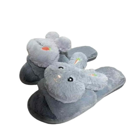 House Slippers Slippers For Women Cotton Slippers Winter Plush Thick Bottom Cotton Slippers Cute Indoor And Outdoor One-word Cartoon Home Furry Slippers Gray
House Slippers Slippers For Women Cotton Slippers Winter Plush Thick Bottom Cotton Slippers Cute Indoor And Outdoor One-word Cartoon Home Furry Slippers Gray